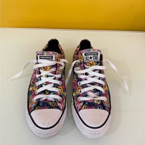 Converse Multicolor Floral Sneakers